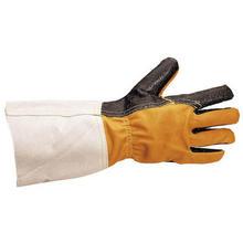 High welding gloves. Cut Welder